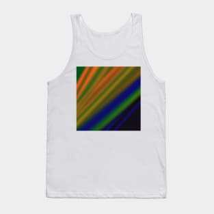 RED BLUE GREEN BLACK ABSTRACT TEXTURE Tank Top